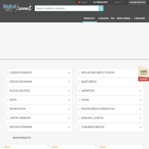 MedicalExpo - El marketplace B2B del equipamiento médico: material médico-sanitario, imagenología médica, mobiliario para hospitales, equipos de laboratorio, etc.